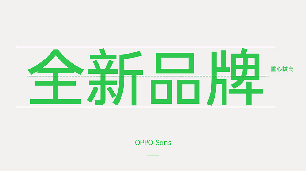 免费字体下载！包含5种字重的全球化品牌字体-OPPO Sans